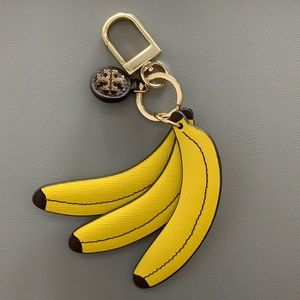 Tory Burch banana bag charms key fob